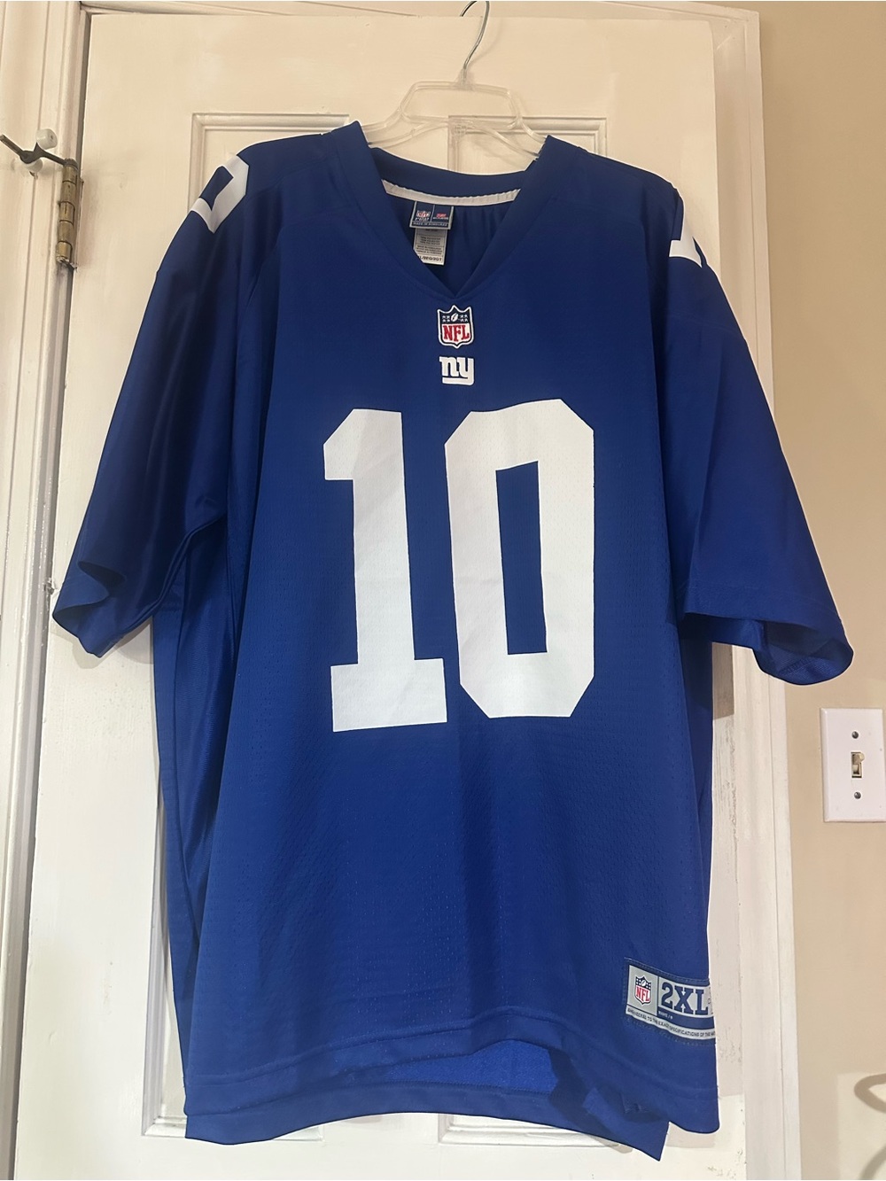 NFL Proline New York Giants 10 Manning Jersey,2X